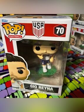 Funko Pop! Gio Reyna Vinyl Figure - White and Blue